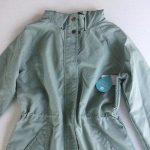 O'Neill Gayle hooded rain jacket.